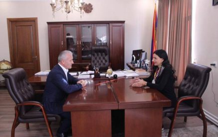 «Անհրաժեշտ է, որ յուրաքանչյուր քաղաքացու համար իրավունքների իրացման պատշաճ համակարգ գործի». Մանասյանը հանդիպել է Մարտունի համայնքի ղեկավարին