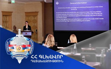 Վարդապետյանը Դատախազների միջազգային ասոցիացիայի համաժողովի մասնակիցներին ներկայացրել է փողերի լվացման դեմ պայքարի ՀՀ փորձն ու մարտահրավերները