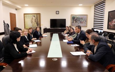 Արթուր Մարտիրոսյանը վստահություն է հայտնել, որ ՅՈՒՆԻՍԵՖ-ը կաջակցի երիտասարդական կենտրոնների ցանցի ընդլայնմանը