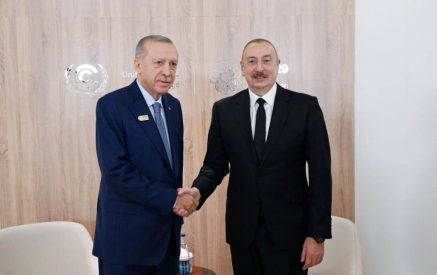 Բաքվում կայացել է Էրդողանի և Ալիևի հանդիպումը