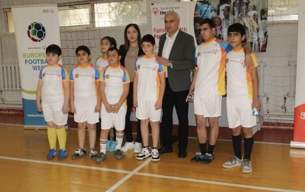 «Ֆուտբոլը բոլորի համար». միջոցառում՝ կրթության առանձնահատուկ պայմանների կարիք ունեցող երեխաների համար