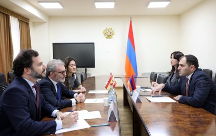 Իսպանիայի դեսպանի հետ քննարկվել են տիեզերական տեխնոլոգիաների, արհեստական բանականության ոլորտներում հարաբերությունները զարգացնելու հնարավորություններ