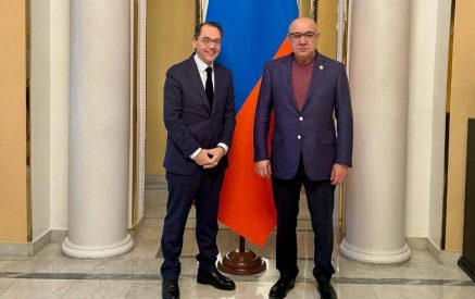 Գուրգեն Արսենյանը և և ՌԴ-ում Եվրոպական միության ներկայացուցչության ղեկավարը քննարկել են ՀՀ-ԵՄ փոխգործակցության օրակարգային հարցեր