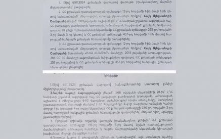 «Շուրջ կես տարի անց քննչական կոմիտեում երկու արդարացում. Ասկերանի քաղաքապետի և Կարեն Հարությունյանի հանդեպ քրեական հետապնդումը դադարեցվել է». փաստաբան