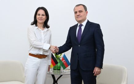 Գերմանիայի արտգործնախարարի հետ հանդիպմանը Բայրամովը մտահոգություն է հայտնել Ադրբեջանի դեմ «զրպարտչական արշավի» կապակցությամբ