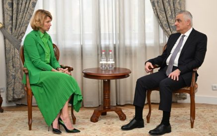 Օքսանա Լուտի հետ հանդիպմանը Մհեր Գրիգորյանը կարևորել է Ռուսաստանի հետ փոխգործակցությունը գյուղատնտեսության ոլորտում