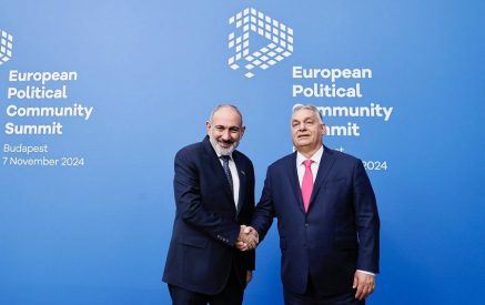 Փաշինյանը Բուդապեշտում մասնակցում է Եվրոպական քաղաքական համայնքի հինգերորդ գագաթնաժողովին