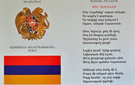 Ալեն Սիմոնյանը և ՔՊ ևս երկու պատգամավոր առաջարկում են օրհներգից հանել վերջին քառատողը. նախագիծ են մշակել