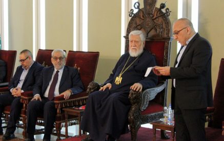 Արամ Ա Վեհափառը վեր առաւ լիբանանահայութեան կարեւորութիւնը, իբրեւ հոգեմտաւոր ժառանգութիւն եւ մշակոյթը պահպանող հաւաքականութիւն