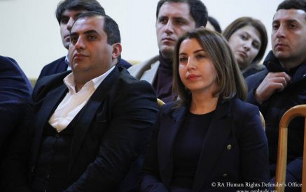 Տոնական միջոցառմանը հրավիրվել են Մարդու իրավունքների բոլոր նախկին պաշտպանները. ներկա է եղել միայն Քրիստիննե Գրիգորյանը