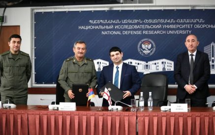 Հանդիպման ընթացքում ներկայացվել են պաշտպանության բնագավառում Հայաստանի և Վրաստանի համագործակցության հեռանկարները
