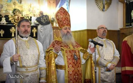 Սուրբ Մինասի տօնին նուիրուած Սուրբ եւ Անմահ պատարագին մասնակցելով ժողովուրդի զաւակները սուրբին բարեխօսութիւնը հայցեցին