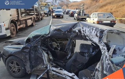 Լոռիում բախվել են «Mercedes Sprinter»-ն ու «Toyota Carina»-ն. կա 2 զոհ, 1 վիրավոր