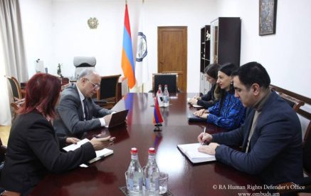 Մանասյանը և Իրաքի դեսպանության գործերի ժամանակավոր հավատարմատարը քննարկել են մարդու իրավունքների ոլորտում համատեղ հետաքրքրություն ներկայացնող հարցեր