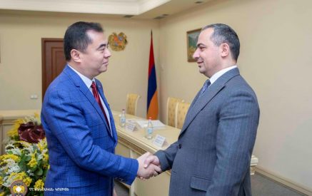 ՔԿ նախագահը և Չինաստանի դեսպանի ժամանակավոր հավատարմատարը  պայմանավորվել են ակտիվացնել երկկողմ շփումներն իրավական փոխօգնության ուղղությամբ