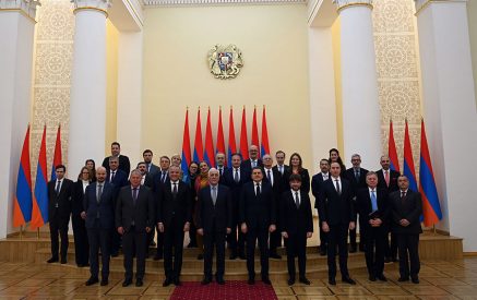 Նախագահ Վահագն Խաչատուրյանը հանդիպել է Հայաստանում հավատարմագրված ԵՄ դեսպանների հետ