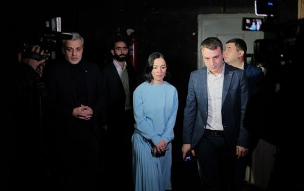 «Ինկած բերդի իշխանուհին» ներկայացմանը ներկա էր նաև Ժաննա Անդրեասյանը