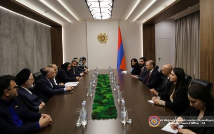 Արմեն Գրիգորյանը և Իրանի մեջլիսի բարեկամական խմբի ղեկավարը կարևորել են «Խաղաղության խաչմերուկ» նախագիծը՝ Հարավային Կովկասում խաղաղություն և անվտանգություն հաստատելու դիտանկյունից