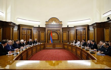 Փաշինյանը ողջունել է խորհրդարանների խոսնակների և փոխխոսնակների այցը Հայաստան