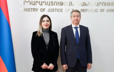 Դեսպանը մատնանշել է Ղազախստանի համար Հայաստանի արդարադատության ոլորտում իրականացվող բարեփոխումներին ծանոթանալու կարևորությունը
