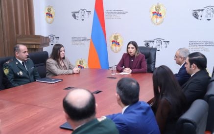 «Իրականացված բազմաթիվ աշխատանքների շարունակականությունը կապահովի նորանշանակ պետը». Սրբուհի Գալյանը քրեակատարողական ծառայության վարչակազմին է ներկայացրել Ծովինար Թադևոսյանին