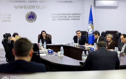 Արփինե Սարգսյանը վերապատրաստող անձնակազմի հետ քննարկել է ծառայողների մասնագիտական պատրաստվածության և դասընթացների արդյունավետության մասին հարցեր