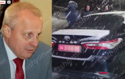 Երևանում ճանապարհի մերկասառույցի պատճառով վթարի է ենթարկվել Հայաստանում Ռուսաստանի դեսպան Սերգեյ Կոպիրկինի ծառայողական ավտոմեքենան. դեսպանն ու վարորդը տեղափոխվել են հիվանդանոց. shamshyan.com
