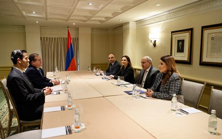 Նիկոլ Փաշինյանը հանդիպել է Միջազգային հանրապետական ինստիտուտի նախագահի հետ