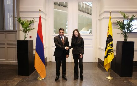 Ալեն Սիմոնյանը և Ֆլանդրիայի խորհրդարանի նախագահի հետ քննարկել է ՀՀ-ԵՄ հարաբերություններին վերաբերող հարցեր