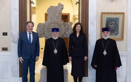 Իտալիայի դեսպանի հետ հանդիպմանը Գարեգին Երկրորդը կարևոր նկատեց միջազգային հանրության հստակ դիրքորոշումը Ադրբեջանի ծավալապաշտական նկրտումների դատապարտման և կանխման գործում