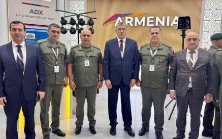 Աբու Դաբիում ռազմատեխնիկական ցուցահանդեսում Հայաստանը ներկայացված է առանձին տաղավարով
