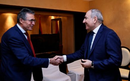 Փաշինյանը և ՆԱՏՕ-ի նախկին գլխավոր քարտուղարը մտքեր են փոխանակել տարածաշրջանային զարգացումների և անվտանգային մարտահրավերների շուրջ