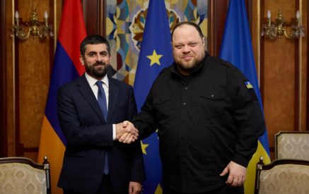 Սարգիս Խանդանյանը ՀՀ Ազգային ժողովի անունից իր աջակցությունն է հայտնել Ուկրաինայի Գերագույն ռադայի գործընկերներին երկրի համար դժվարին պայմաններում խիզախ գործունեության համար