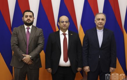 «Եթե ցանկանում ենք զարգացնել առեւտուրը, պետք է համապատասխան ենթակառուցվածքներ ապահովենք». Մեհդի Սոբհանին՝ Վահե Ղալումյանին