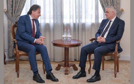 Մհեր Գրիգորյանը և դեսպան Ֆերրանտին քննարկել են Հայաստանի և Իտալիայի միջև հարաբերությունների երկկողմ օրակարգի հեռանկարային ուղղությունները