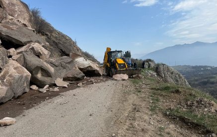 Փրկարարական ծառայողների կողմից իրականացվել են հարկադիր քարաթափումներ