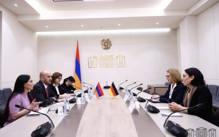 Գերմանիայի դեսպանի հետ հանդիպմանը Սիսակ Գաբրիելյանն անդրադարձել է ՀՀ քաղաքացիներին տրամադրվող վիզաների՝ կարճաժամկետ լինելու հանգամանքին, ինչը հերթերի պատճառ է դառնում