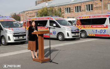 «Քննարկում ենք շտապ օգնության մեքենաների վրա տեսախցիկների տեղակայման եւ անձնակազմի ինքնապաշտպանական միջոցների հարցերը»․ Անահիտ Ավանեսյան