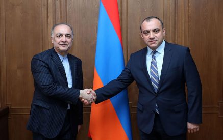 Սահմանադրական դատարանի նախագահը բարձր է գնահատել հայ և իրանցի ժողովուրդների ջերմ ու բարեկամական հարաբերությունները