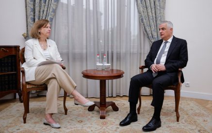 Մհեր Գրիգորյանն ու Քրիստինա Քվինը քննարկել են Հայաստան-ԱՄՆ երկկողմ հարաբերությունների օրակարգային հարցերը, համագործակցության ընդլայնման հնարավորությունները