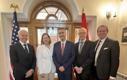Դեսպան Քվինը հանդիպել է Westinghouse ընկերության ներկայացուցիչների հետ՝ քննարկելու Հայաստանի միջուկային էներգետիկայի ոլորտը