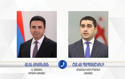 Ալեն Սիմոնյանը և Շալվա Պապուաշվիլին քննարկել են տարածաշրջանային համագործակցության հնարավորությունների զարգացմանը վերաբերող հարցեր