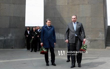Չեռնոգորիայի փոխվարչապետը հարգանքի տուրք է մատուցել Հայոց ցեղասպանության զոհերի հիշատակին