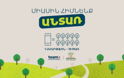 Ձեռք բեր 1 սմարթֆոն Team-ից, տնկիր 10 ծառ