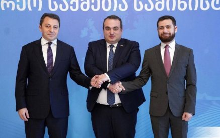«Սկիզբը լավն էր, հուսանք հնարավորություն կունենանք գնալ այս ճանապարհով»․ Լաշա Դարսալիան՝ Հայաստանի, Վրաստանի և Ադրբեջանի փոխարտգործնախարարների՝ Վրաստանում հանդիպման մասին