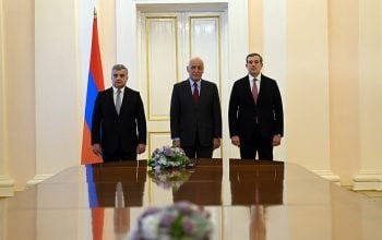 ՀՀ նախագահի նստավայրում տեղի է ունեցել դատավորների երդման արարողություն