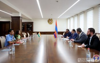 Պապիկյանը և դեսպան Սինհան քննարկել են պաշտպանության բնագավառում Հայաստան-Հնդկաստան համագործակցությանը առնչվող հարցեր