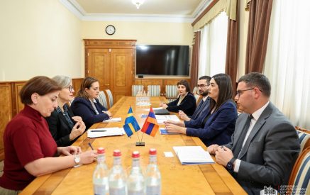 Արփինե Սարգսյանը և Շվեդիայի դեսպանը քննարկել են նաև աղետների ռիսկի կառավարման ոլորտում փորձի փոխանակումը