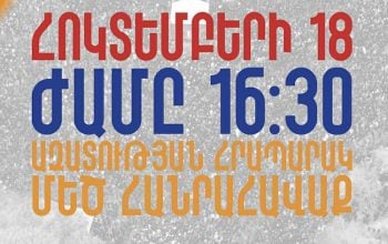 «Եթե դուք էլ ինձ պես ձեր տեղը չեք գտնում, մեր երկրում կատարվող ապօրինություններից, եթե հաշտ չեք այն իրողության հետ, ապա մենք ունենք անելիք». Գոհար Մելոյան