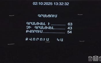 ««Հայաստան» դաշինքը հայտարարեց ընդմիջում եւ փախավ դահլիճից, սա խայտառակություն է»